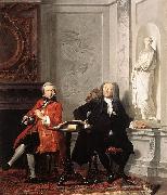 TROOST, Cornelis Jeronimus Tonneman and his Son oil on canvas